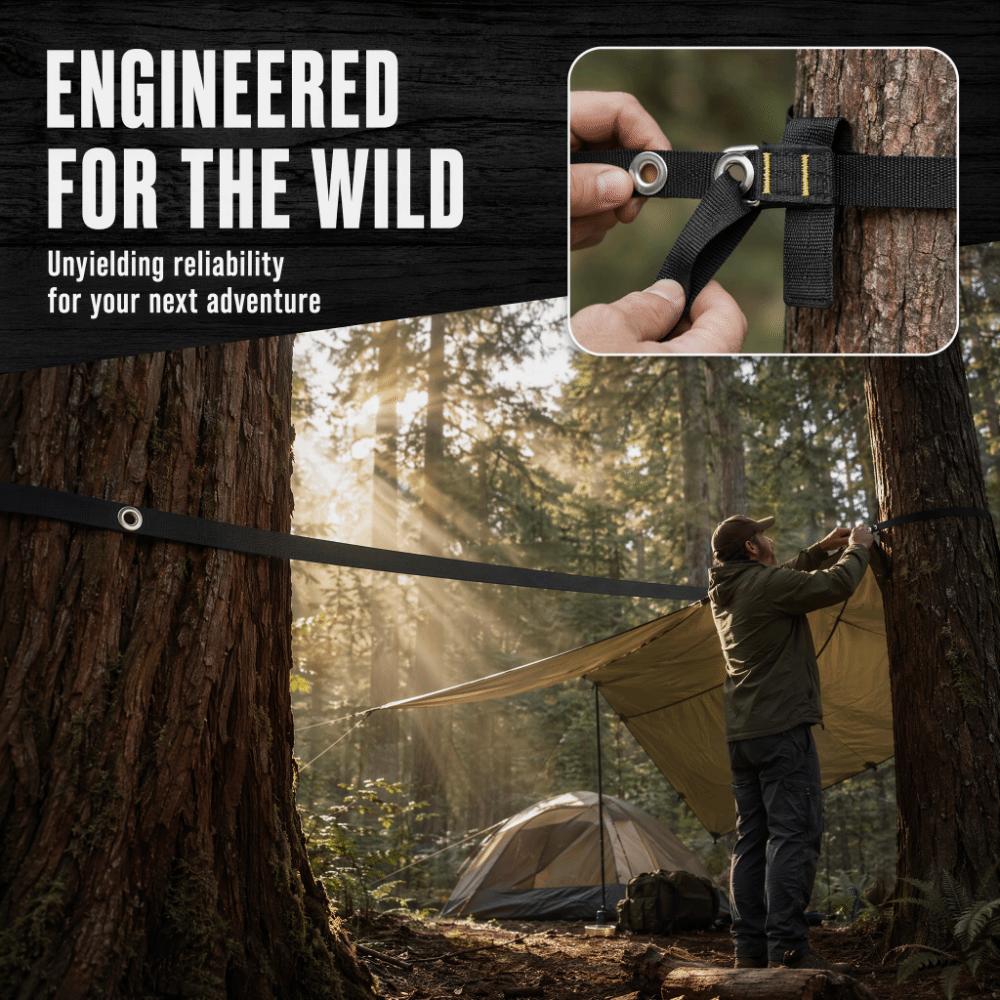 High Strength Wind Rope Nylon Camping Rope Durable Extension Rope  Outdoor Camping