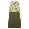 Beauty Products FURIFU Made In Japan Rose Pattern No Sleeve No Sleeve One Piece Women Used