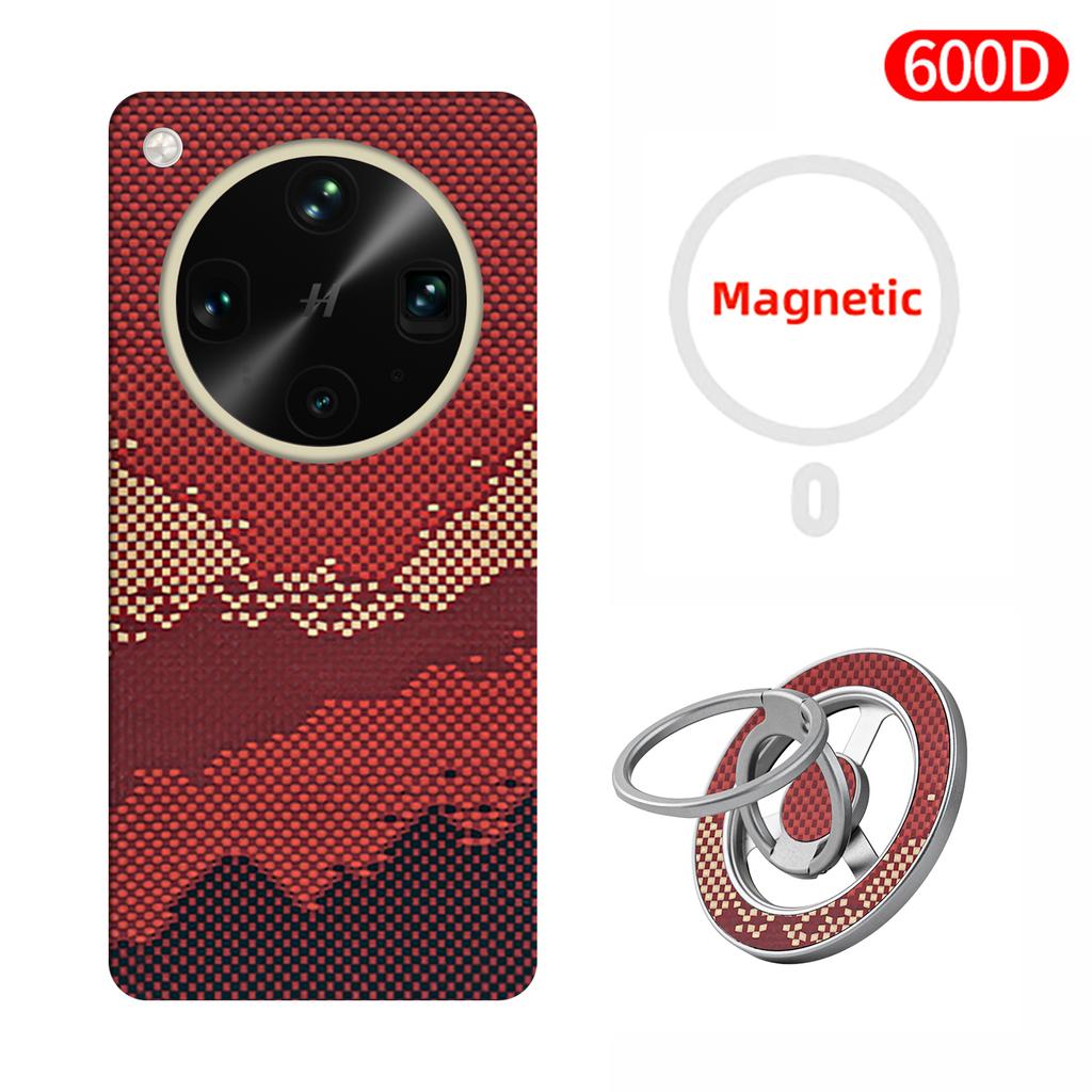 600D Real-thin Carbon Fiber Phone Case for Oppo Find X9 Ultra Vegan Leather Edition Case Aramid Fiber Fabric Thinhard Magnetic