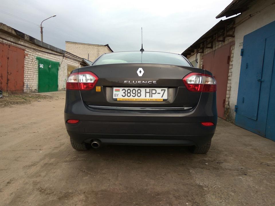 

Кромка багажника (нерж.) для Renault Fluence 2009-2016 гг