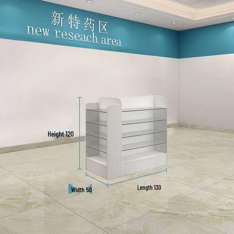 Western Medicine Pharmacy Display & Storage Cabinet