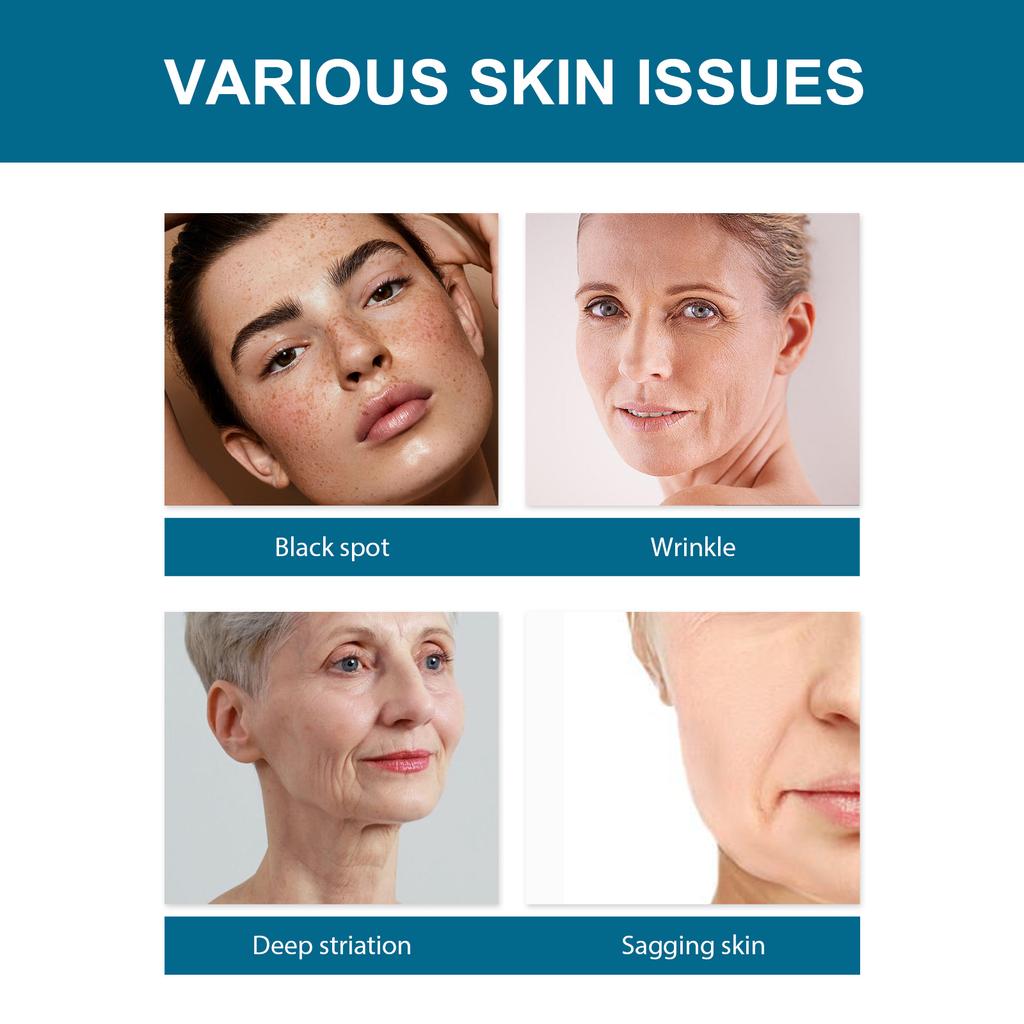 Hyaluronic Acid Essence Facial Tightening Serum Smooth Fine Lines Reduce Eye Bags Deep Hydrate And Moisturize Face Care Product