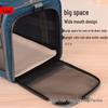 Portable Large Capacity Pet Bag - Breathable & Foldable Handbag for Cats and Dogs, Universal for All Seasons