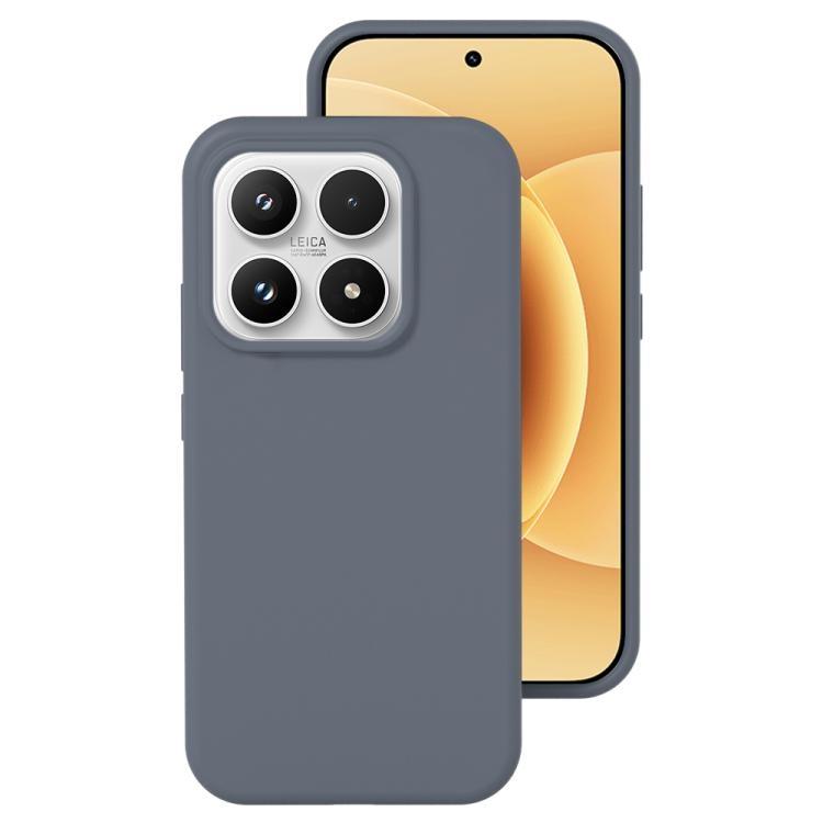 For Xiaomi 17 Liquid Silicone Phone Case Skin-Friendly Shockproof Protective Back Cover