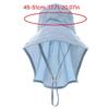 Kids Wide Brims Sun Hat Adjustable Neck Flap Lightweight Breathable Caps For Outdoor Beach Camping Boys Girls  Pink