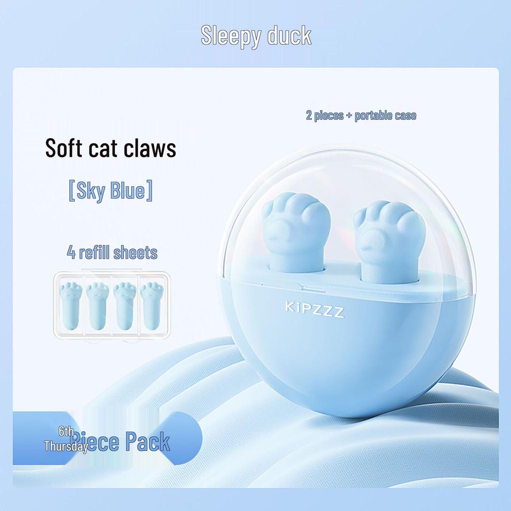 Kitty Cat Noise-Canceling Earplugs: For Sleeping, Studying, or Breaks