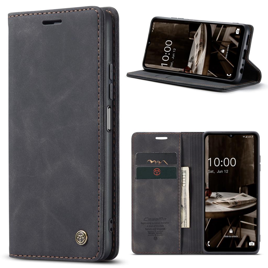 Suitable for Samsung A14 phone case, A13 card slot phone leather case, Galaxy A14 anti-drop magnetic protective case