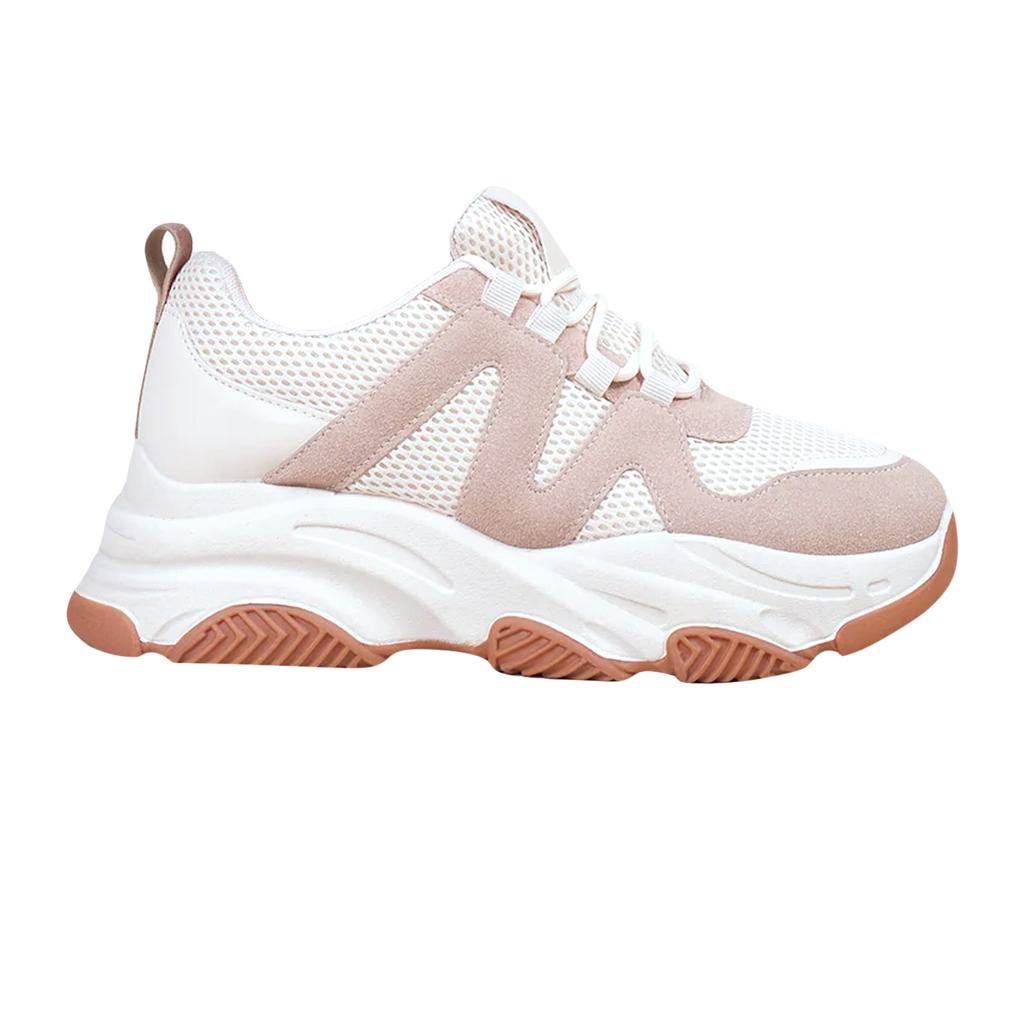 Where's That From Womens/Ladies Liberate Mesh Suede Trainers