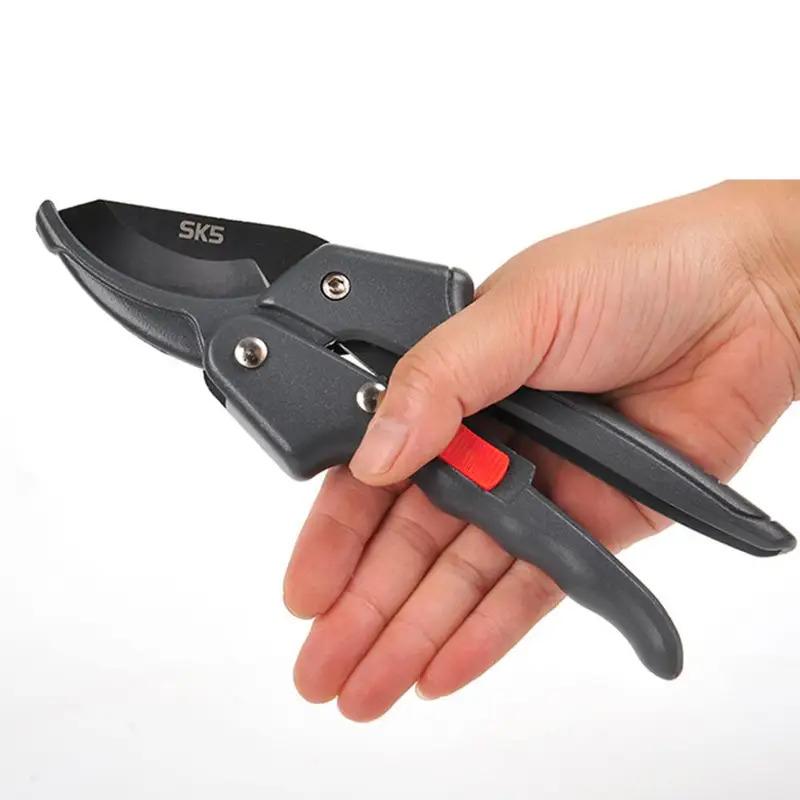Professional Bypass Pruning Shears - Sharp Garden Scissors for Tree Trimming, Hand Clippers with Beak Design, Durable Garden Too