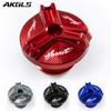 For HONDA Goldwing Gl1800 Hornet 600 900 HORNET CB600F 2007-2009 2010 2011 2012 Engine Oil Cap Bolt Fuel Filler Cap Accessories
