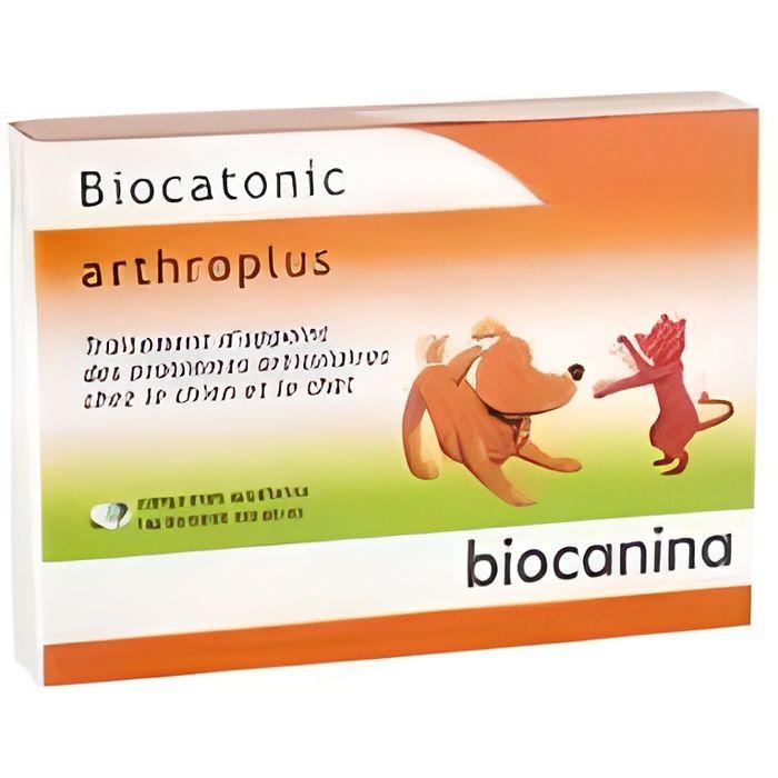 Complément Alimentaire - BIOCANINA - Arthroplus - 40 Comprimés - Chien Et Chat - Anti-inflammatoire