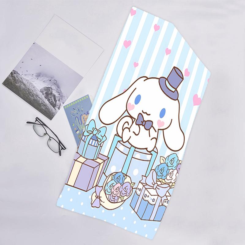 1pc Sanrio6 Beach Towel, Beach and Seaside Swimming Pool Equipment, Fashion Pattern, Rectangular, Travel Essentials