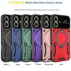 For Iphone 17 Armor Shockproof Lens Protection Cover For Iphone 17 Pro Max 17 Air 17 Plus Magnet Car Holder Ring Anti-Fall Cover