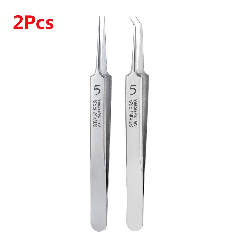 German Ultra-fine No. 5 Cell Pimples Blackhead Clip Tweezers Beauty Salon Special Scraping & Closing Artifact Acne Needle Tool