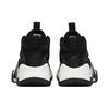 Anta Basketball Series Wear-Resistant Non-Slip Mid-Top Basketball Shoes Men Sneakers Black White 112141623-2
