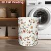 1pc, Flowers Laundry Basket, Ideal for Modern Storage Solutions. It Is a Foldable Shelf Baskets, Laundry Baskets