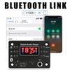 DC 12V Bluetooth MP3 Decoder Board, Support MP3 WMA WAV APE, Hands‑free Car Audio Player with Microphone USB TF FM Radio for Speaker