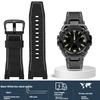 Italian Cowhide Leather & Nylon Strap for Casio G-SHOCK GST-S130 S110 S120 W 130LB 100 W300, Men's GSR-B100 Replacement Band