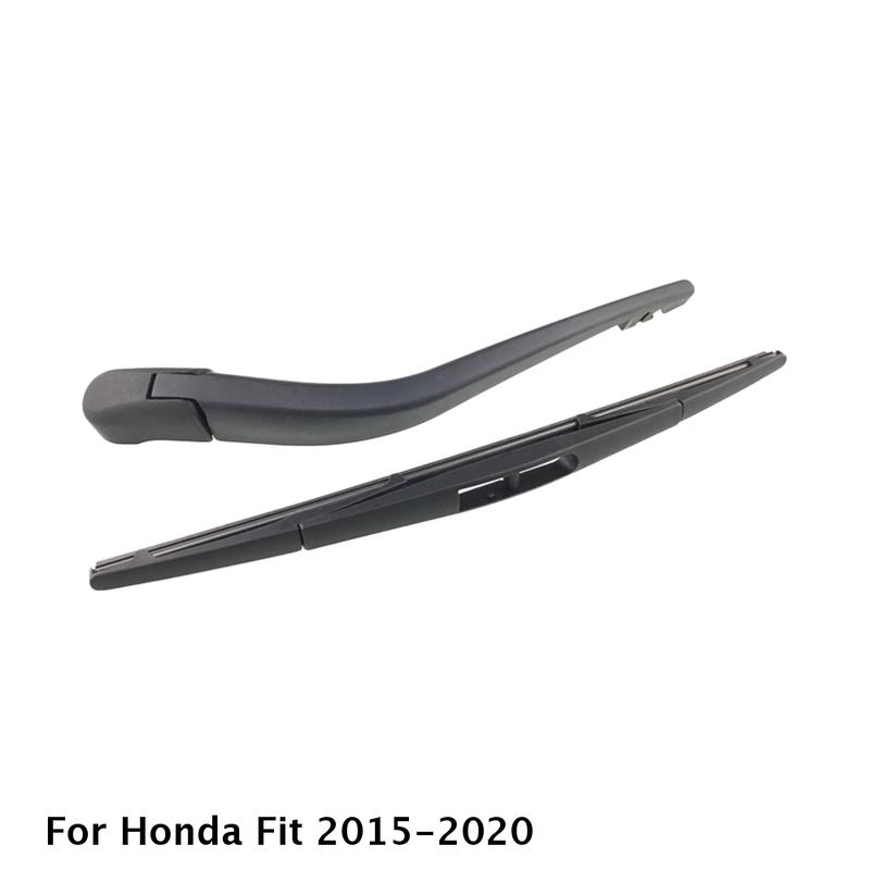 Rear Windshield Wiper Arm And Blade Black Replacement for Honda Fit/GK5 2015 2016 2017 2018   76720-T5A-003