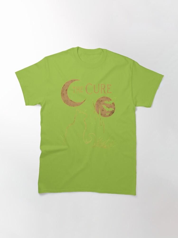 The Cure Gothic Cat And Moon The Cure Classic T-Shirt