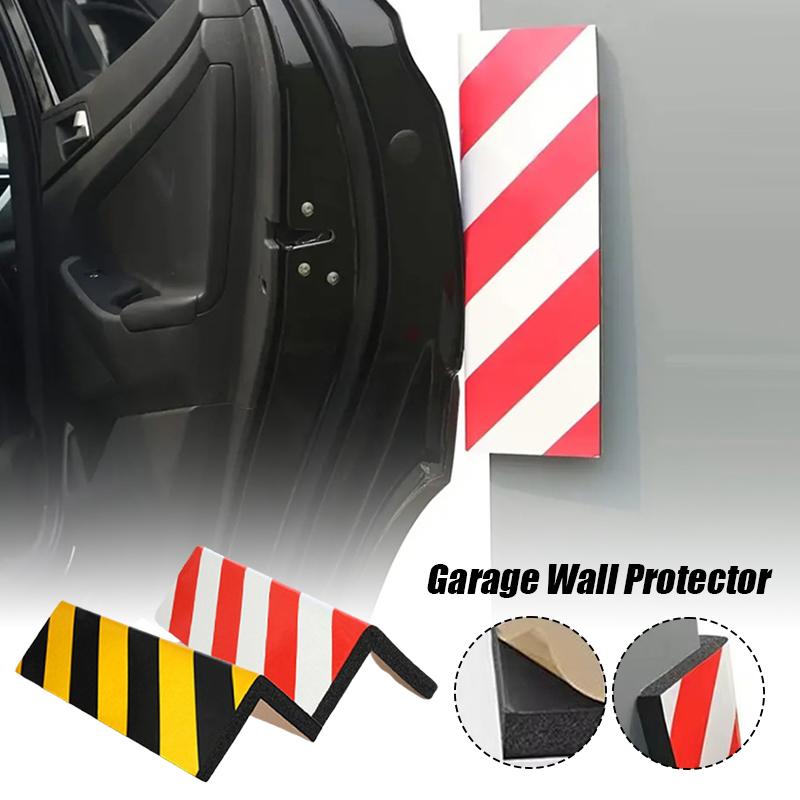 EVA Foam Car Anti-Collision Guard Self-Adhesive Reflective Corner Protector for Garage Wall Door Edge Parking Protection