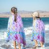 Kids Mermaid Beach Towels Quick Dry Sand Free Absorbent Bath Pool Beach Towel for Girls Travel Shower Swimming Camping Kids