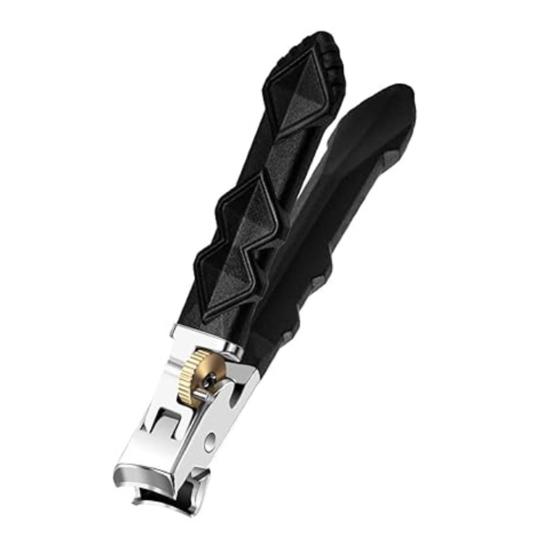 

Сверхпрочные кусачки для ногтей для толстых ногтей, ультраострые кусачки для ногтей из нержавеющей стали с широким раскрытием челюстей, триммер для ногтей для пожилых людей и взрослых A