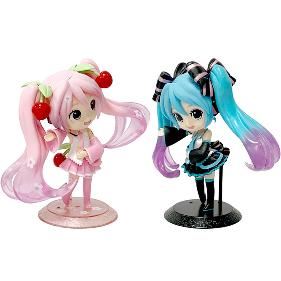 New Anime Figure Pink Dress Pvc Model Action Toys Cherry Pink Cherry Blossom Decoration Collect Gifts