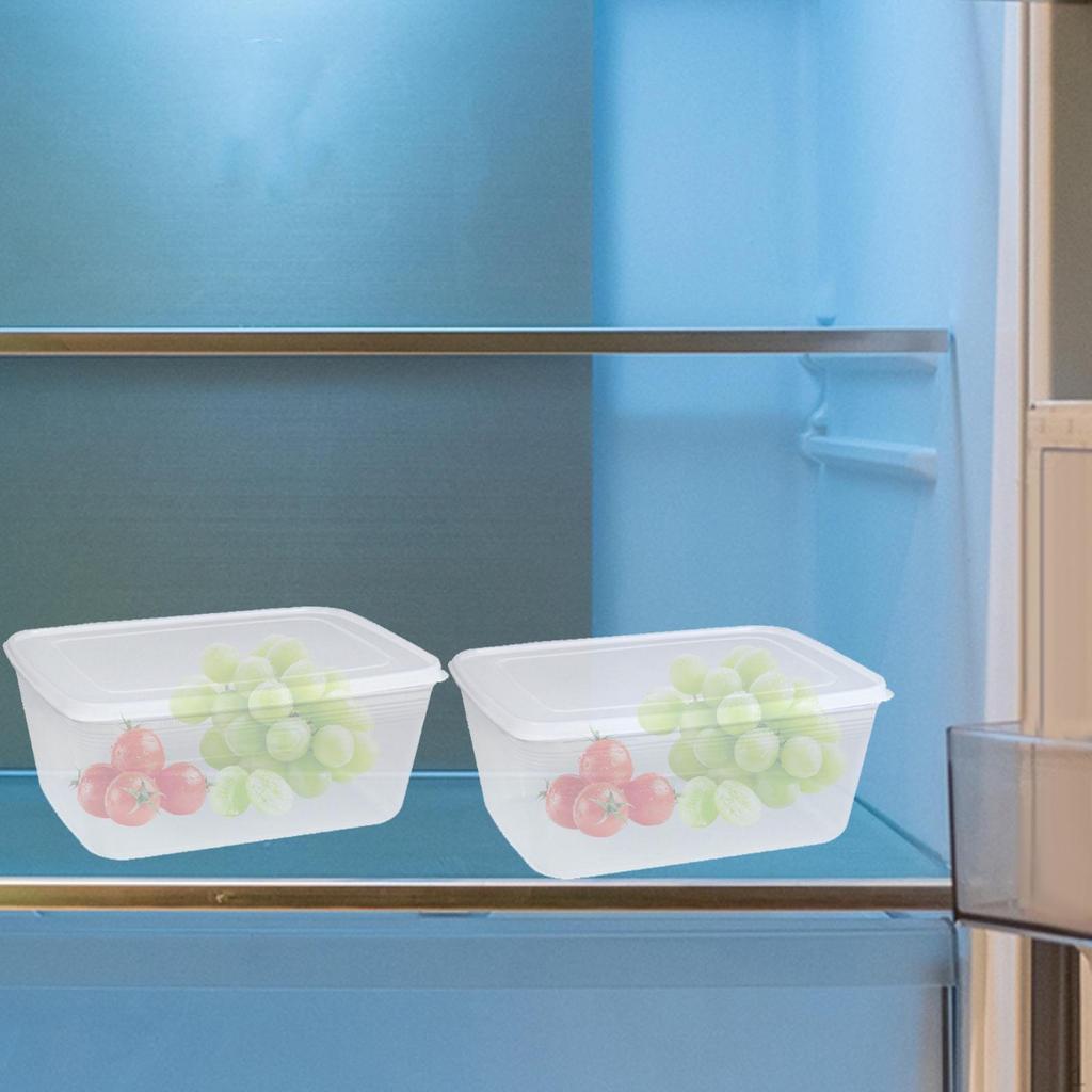 2 Stück Kühlschrank Aufbewahrungsbehälter Salat Eisbergsalat Luftdicht Tragbar Stapelbar für