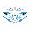 For Z900 Motorcycle Stickers Body Racing Decoration Fuel Tank  Fairing Windshield Helmet Reflective Anti-Water Stickers
