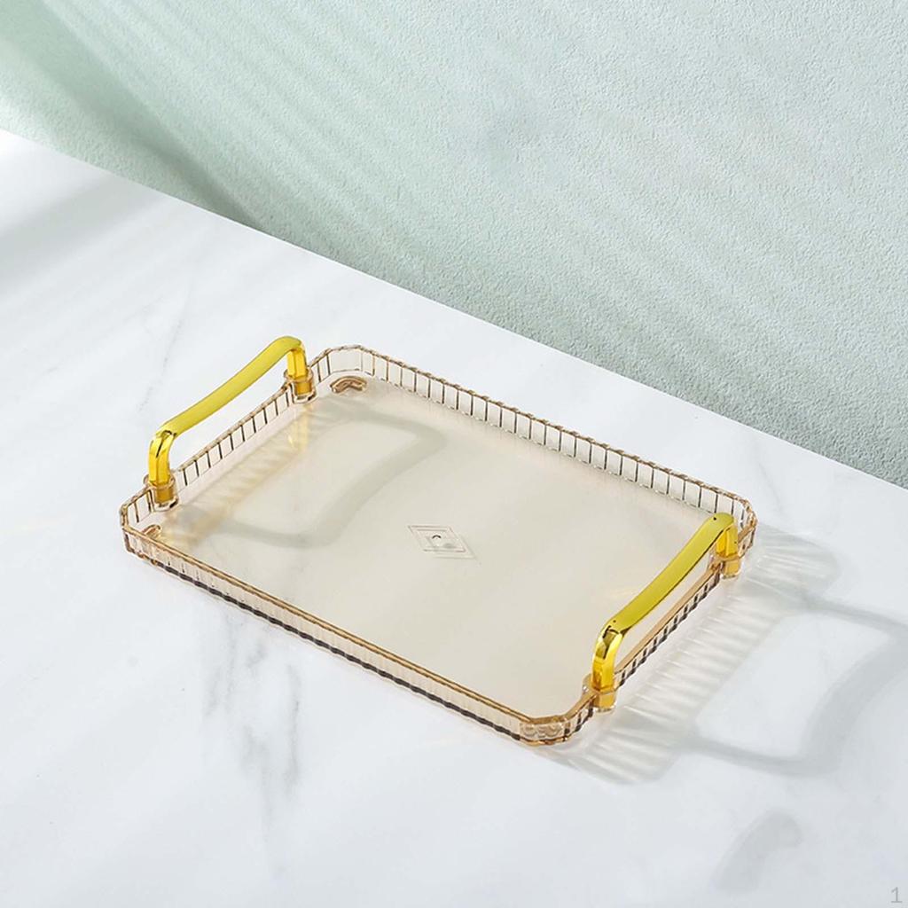 Elegant Tray with Handles for Jewelry and Home Decor