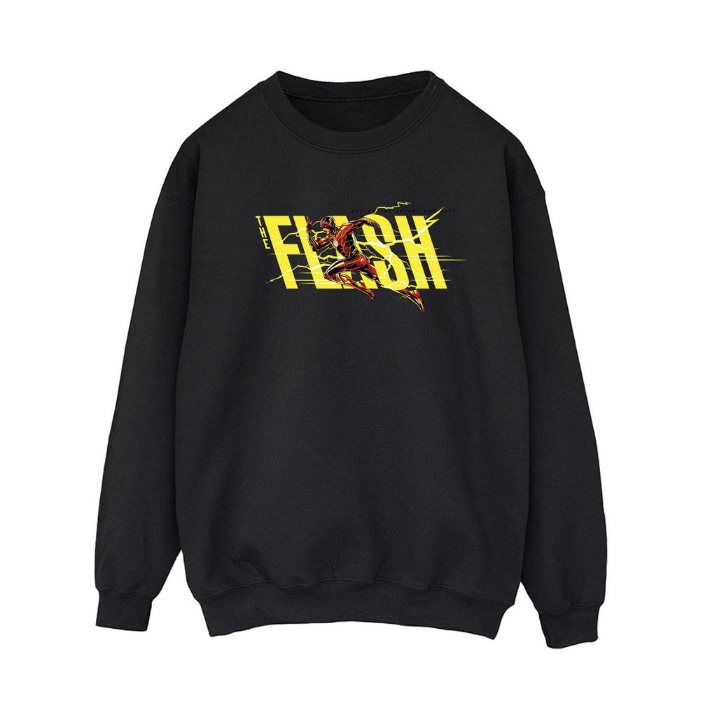 DC Comics Womens/Ladies The Flash Lightning Dash Sweatshirt