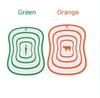 New Non-slip Cutting Board Transparent Antibacteria Classification Chopping Board Flexible PP Kitchen Chopping Kitchen