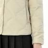 Women's Lightweight Round Neck Down Jacket – Fashionable Plus Size Thin Style with 90% Duck Down Filling.