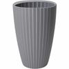 Plant Pot Garden ID Fancy Grey Polyethylene 40 X 58 Cm