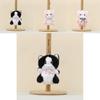 Plush Cat Keychain With Pp Cotton Filling For Cute Bag Decor