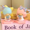 Melody Series Premium Figures Base Assembly Ornament Pudding Dog Greeting Box Baking Cake Figurine Festival Surprise