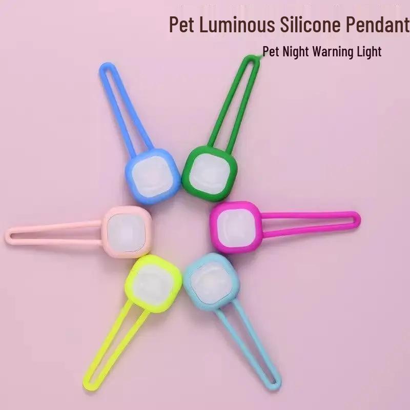 Haustier Leuchtanhänger: Hundespaziergang bei Nacht Anti-Verlust-Licht