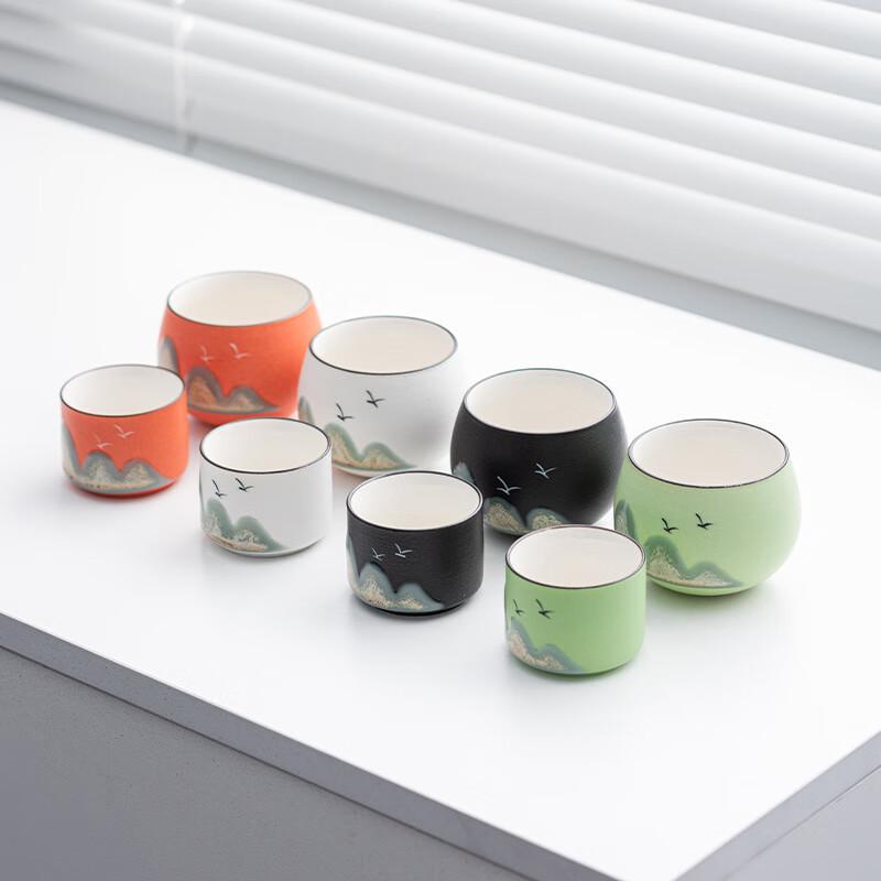 Ceramic Meditation Teacup Gift Set