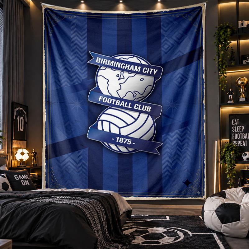 Wall Hanging Tapestry Birmingham City Print Cloth for Living Room Bedroom Home Decor