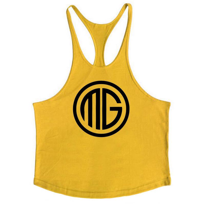 Muscleguys Summer Comfortable Fitness Man Cotton Tank Tops Bodybuilding Stringer Gyms Vest Sexy Workout Tops
