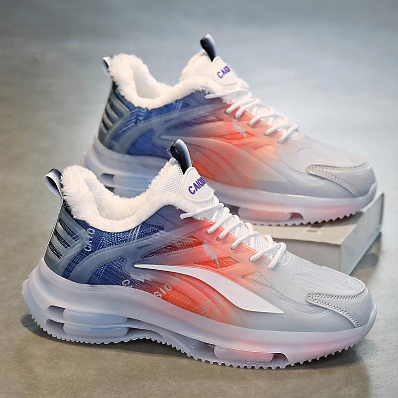 Men’s Sports Shoes Women Running Sneakers Basketball Shoes Thick Sole Height Increase Couple Unisex Jogging Shoes