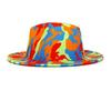 Dye Hat Tie Hip Hop Jazz Print Cap Sunshade Warmth Outdoor Gifts Breathable