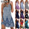 Fashion Summer Spring Sleeveless  V-Neck Casual Dresses
