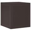 Storage Box Brown 55 x 53 x 57 cm Polypropylene