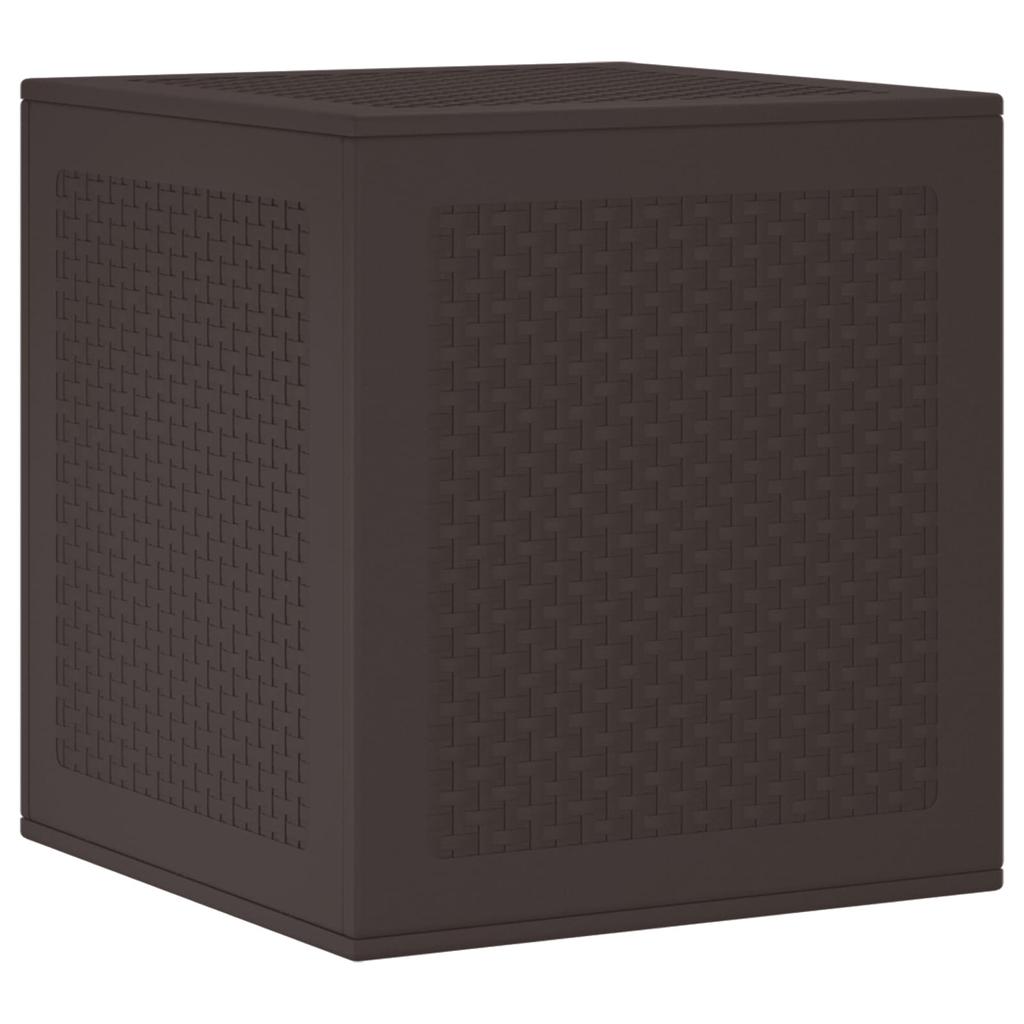 Storage Box Brown 55 x 53 x 57 cm Polypropylene