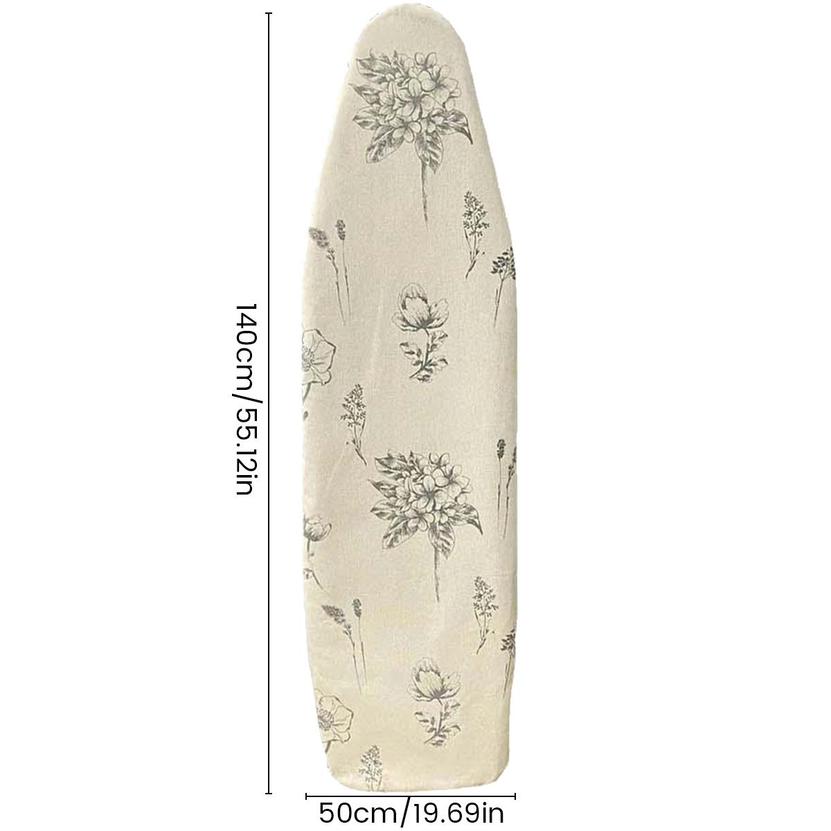 

Чехол и подкладка для гладильной доски 150 x 50 см. Сменная термостойкая подкладка с эластичным краем. Элегантный напечатанный розовый фламинго. 1PC