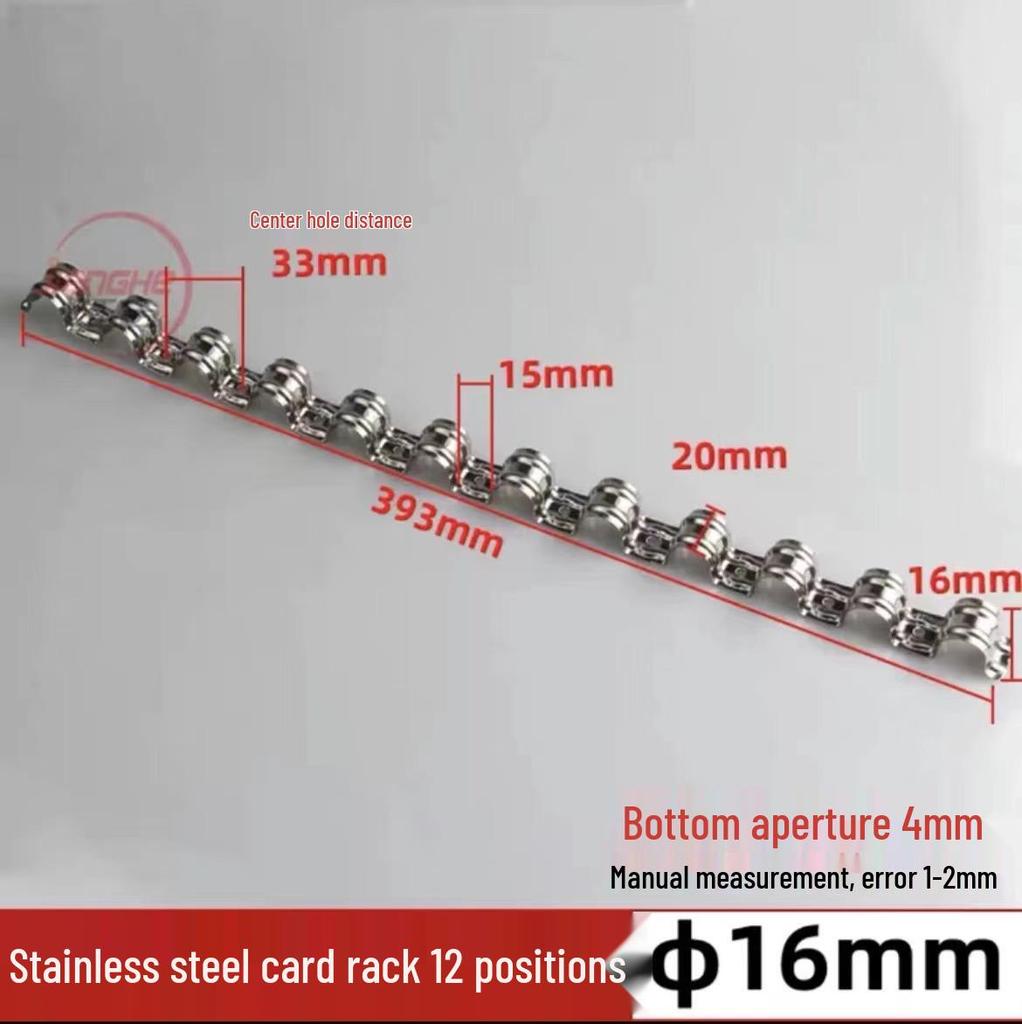 Single-Sided U-Shaped P-Shaped Stainless Steel Pipe Clamp for 16-20 Iron Conduit