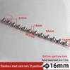 Single-Sided U-Shaped P-Shaped Stainless Steel Pipe Clamp for 16-20 Iron Conduit