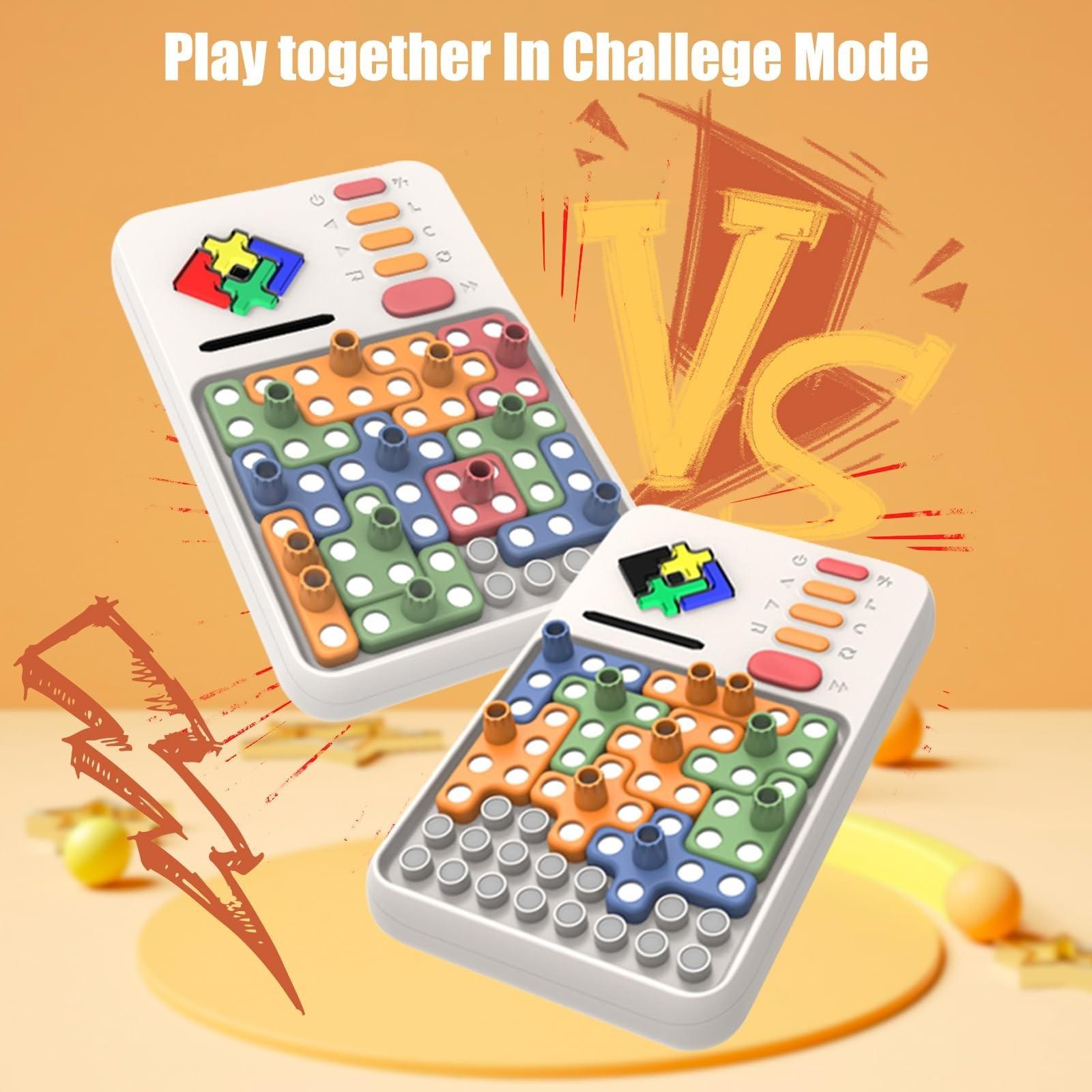 

Супер Пазл на Сопоставление Блоков, 1000+ Головоломок, Игра для Путешествий, Подарок на День Рождения для Мальчиков и Девочек One Size